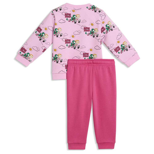 Puma Βρεφικές φόρμες σετ Super Minicats Printed Tracksuit